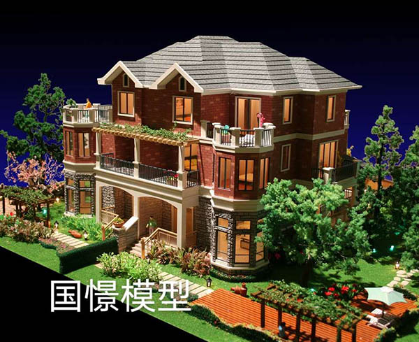 和硕县建筑模型